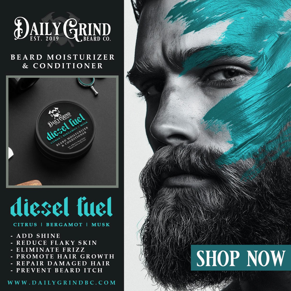 Diesel Fuel Beard Balm