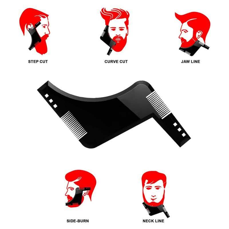 The Edge – Beard Styling Comb & Trim Guide
