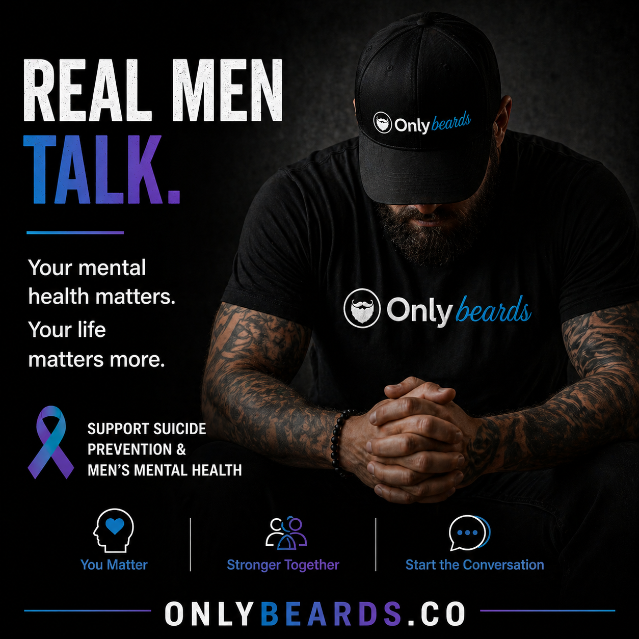 The Grind Tee — Onlybeards